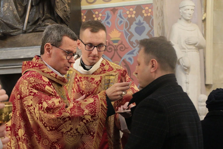 Płock. Zakończenie peregrynacji relikwii błogosławionej rodziny Ulmów