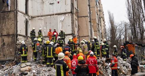 Ukraina: Po sobotnim ataku Rosji liczba ofiar w Odessie wzrosła do dziewięciu