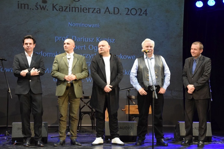 Wręczenie Nagrody św. Kazimierza odbyło się w trakcie uroczystej gali