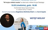 W krzyżu miłości nauka. Parafia na Szklanych Domach zaprasza na koncert wielkopostny