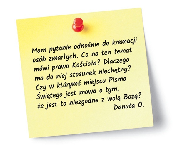 Co na ten temat kremacji osób zmarłych mówi Kościół?