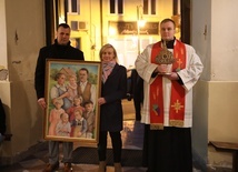 Relikwie błogosławionej rodziny Ulmów w Skierniewicach