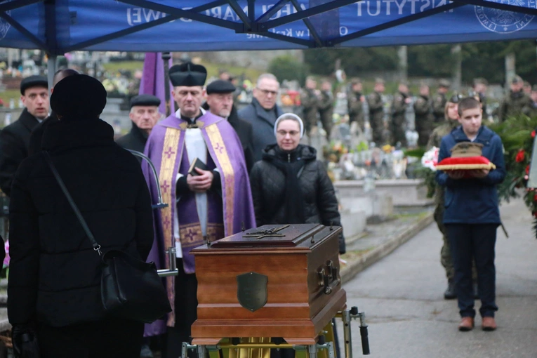 Pogrzeb Józefa Orkisza "Lotnego"