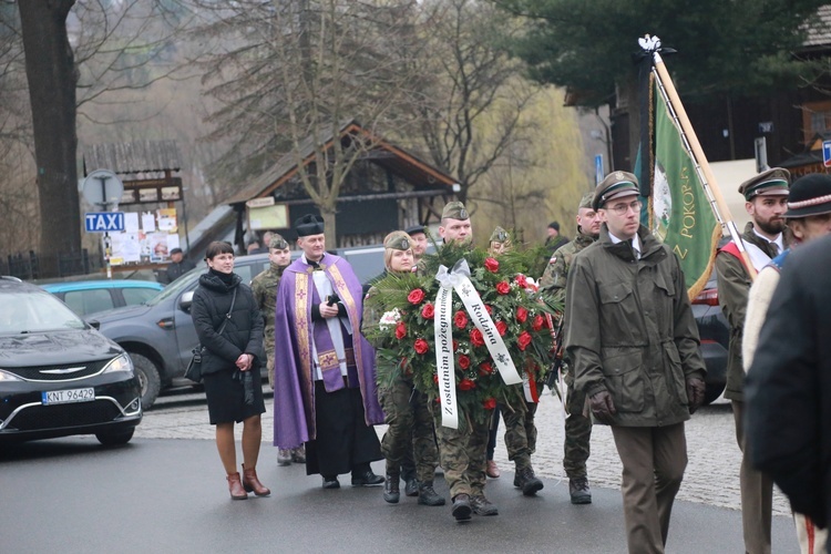 Pogrzeb Józefa Orkisza "Lotnego"