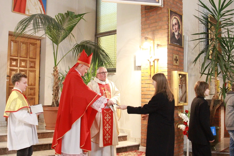 Bierzmowanie w Rzuchowej