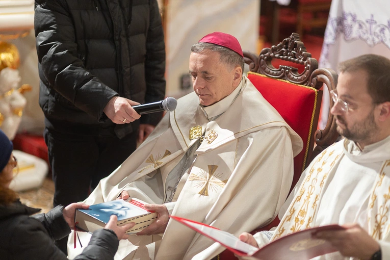 Liturgia słowa z bp. Adamem Bałabuchem