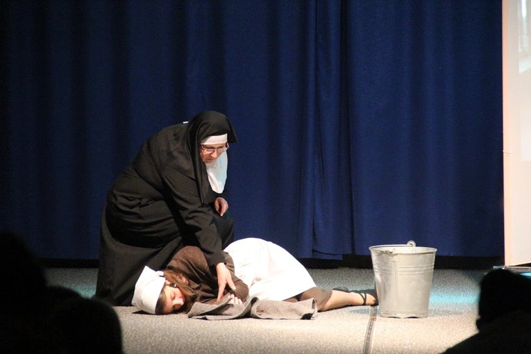 Bochnia. Spektakl "Bernadetta"