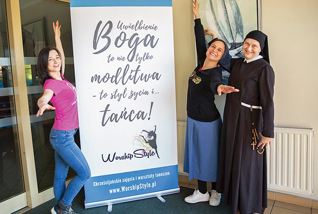 Na wydarzenie zaprosiła Szkoła Tańca Uwielbienia Worship Style i s. Anna Nobili.