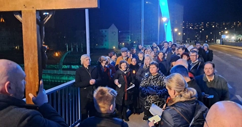 Droga Krzyżowa polskich i niemieckich katolików z Frankfurtu do Słubic