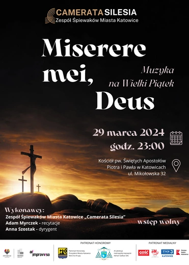 Miserere mei, Deus - muzyka na Wielki Piątek