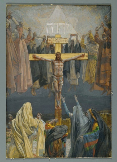 „Consummatum est” (wykonało się). Obraz z cyklu „Życie naszego Pana Jezusa Chrystusa”  James Tissot, 1886–1894.