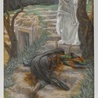 „Noli me tangere”  (nie dotykaj Mnie).  Obraz z cyklu „Życie naszego Pana Jezusa Chrystusa”  James Tissot, 1886–1894.