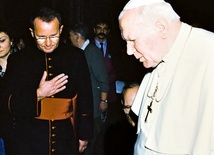 Spotkanie z Janem Pawłem II w 1997 roku.