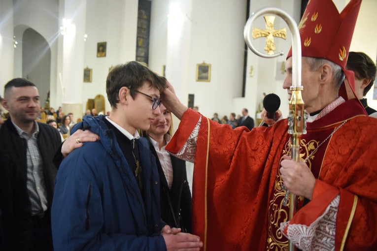 Bierzmowanie u bł. Karoliny w Tarnowie