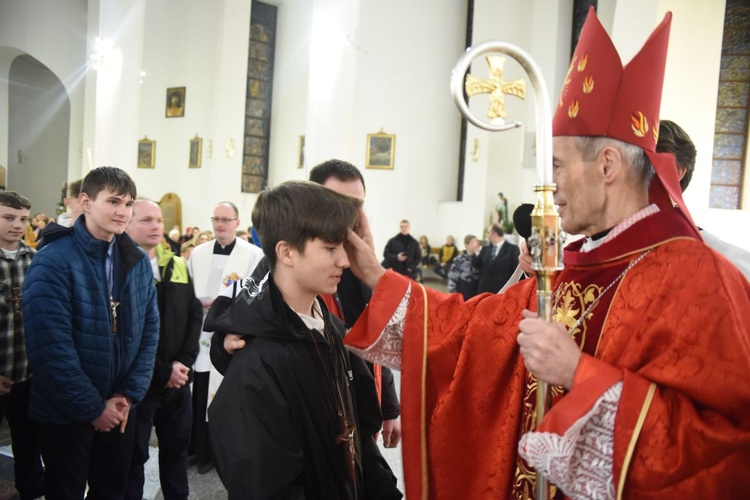 Bierzmowanie u bł. Karoliny w Tarnowie