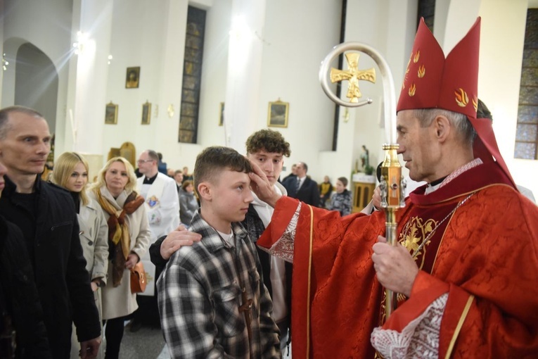 Bierzmowanie u bł. Karoliny w Tarnowie