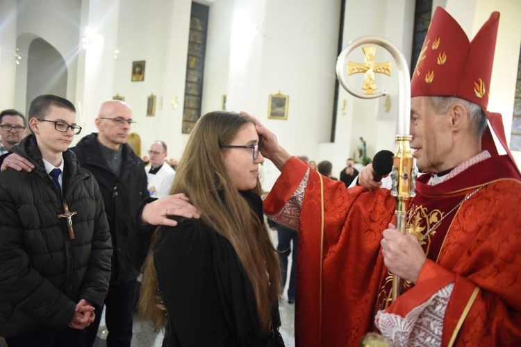 Bierzmowanie u bł. Karoliny w Tarnowie