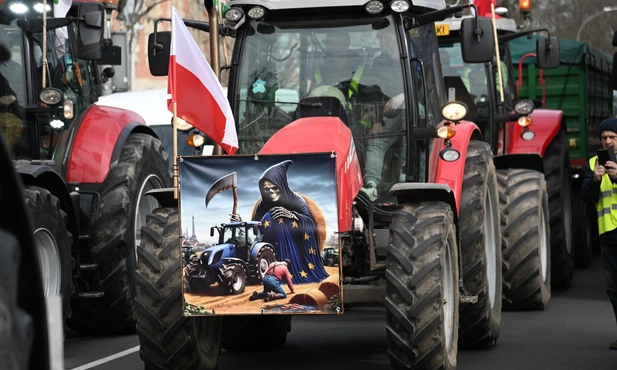 Protest rolników w Szczecinie