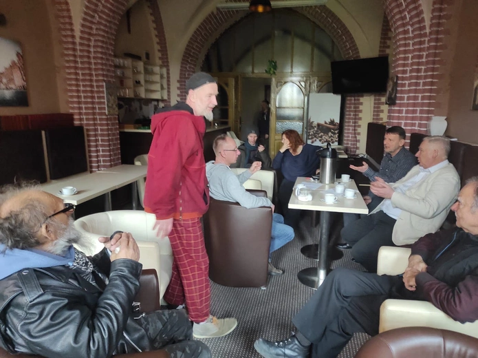 Film o ks. Jerzym Marszałkowiczu - na planie 