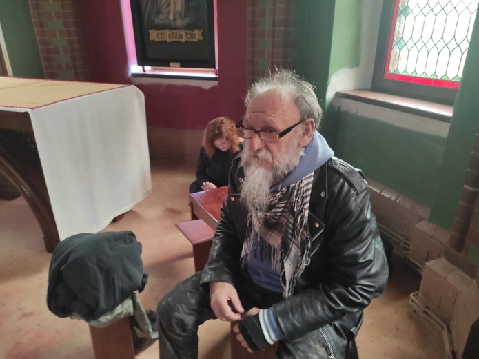 Film o ks. Jerzym Marszałkowiczu - na planie 