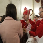 Bierzmowanie w bazylice św. Małgorzaty w Nowym Sączu