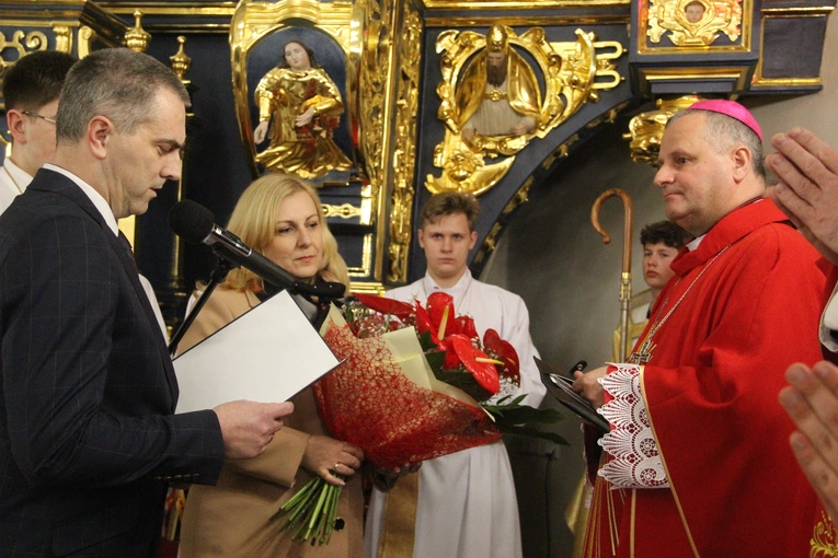 Bierzmowanie w bazylice św. Małgorzaty w Nowym Sączu