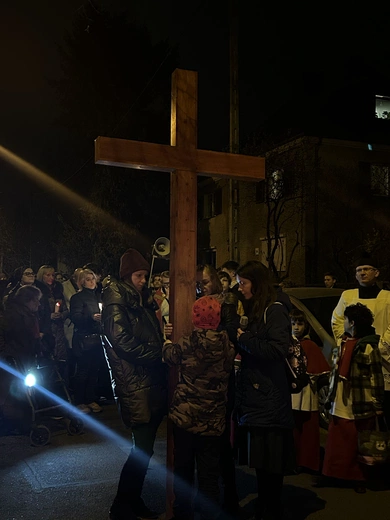 Droga Krzyżowa ulicami osiedla Krzyki we Wrocławiu