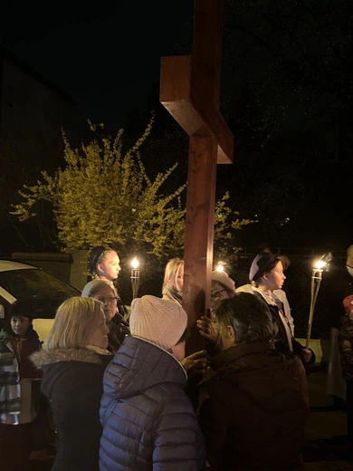 Droga Krzyżowa ulicami osiedla Krzyki we Wrocławiu