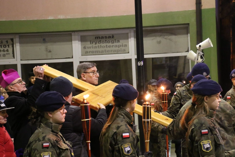 Płock. Droga Krzyżowa na Starym Mieście