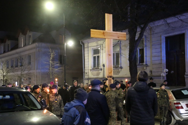 Płock. Droga Krzyżowa na Starym Mieście