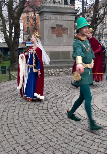 Happening Baletu Cracovia Danza - śladami Królowej Jadwigi