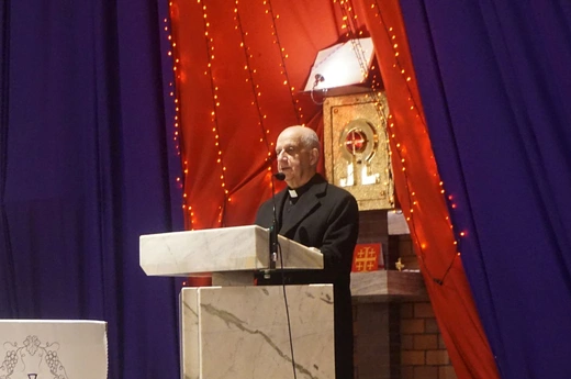 Eucharystia i spotkanie z abp. Rino Fisichellą