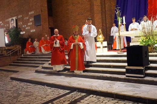 Eucharystia i spotkanie z abp. Rino Fisichellą