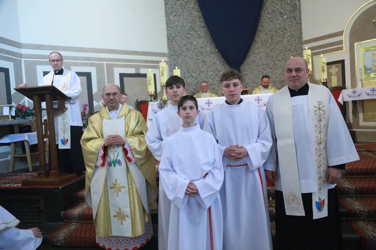 Błogosławieństwo lektorów w Korzennej