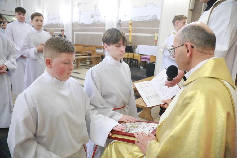 Błogosławieństwo lektorów w Korzennej