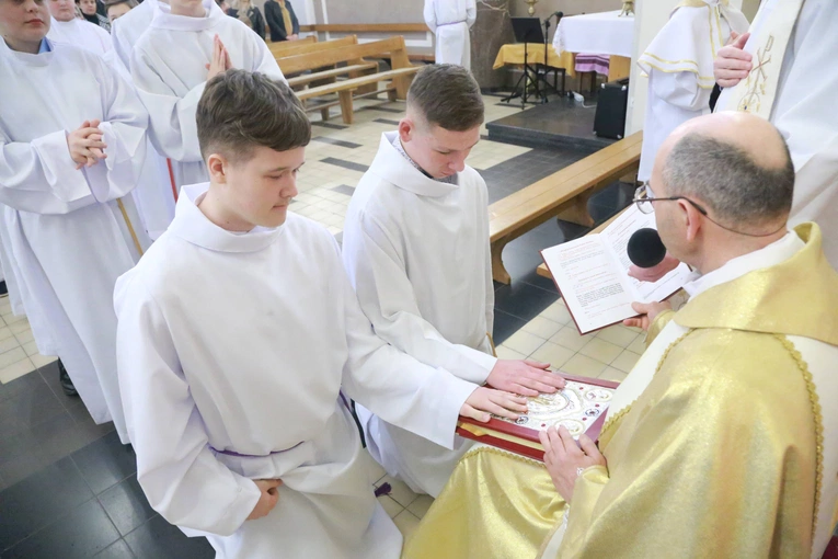 Błogosławieństwo lektorów w Korzennej