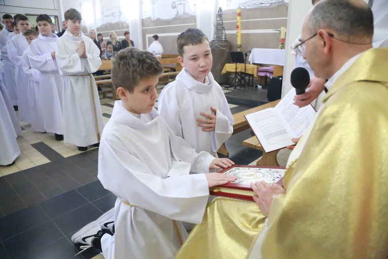 Błogosławieństwo lektorów w Korzennej