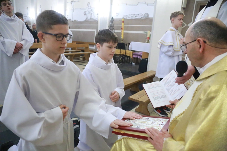 Błogosławieństwo lektorów w Korzennej