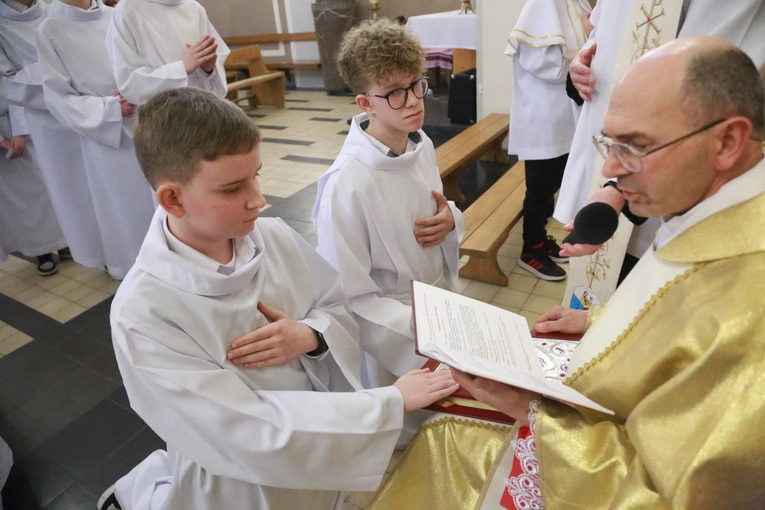 Błogosławieństwo lektorów w Korzennej