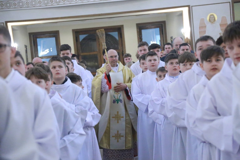 Błogosławieństwo lektorów w Korzennej