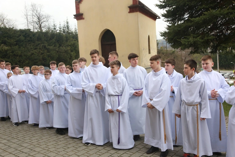 Błogosławieństwo lektorów w Korzennej