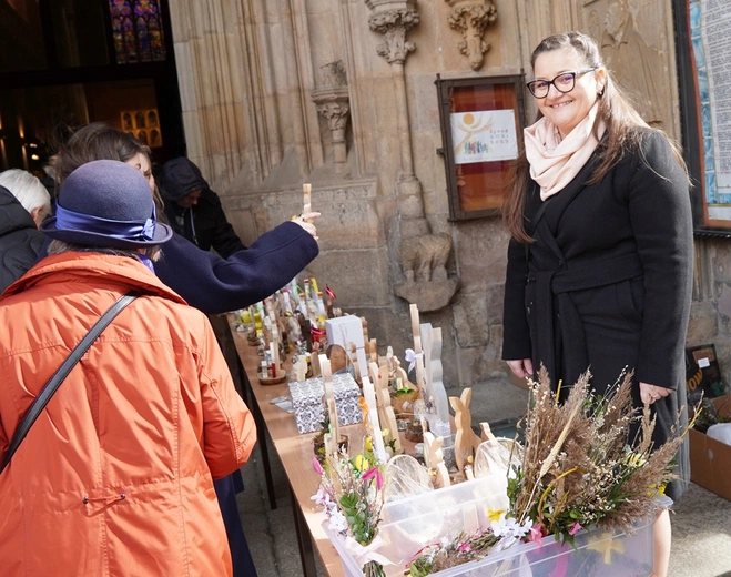 Niedziela Męki Pańskiej, zwana Niedzielą Palmową, na Ostrowie Tumskim