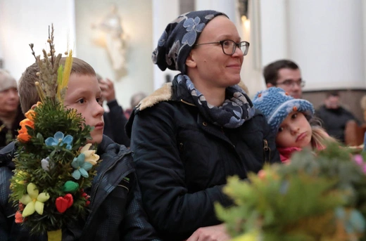 Niedziela Palmowa w katowickiej katedrze