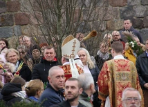 Płock. Niedziela Palmowa w katedrze