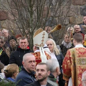 Płock. Niedziela Palmowa w katedrze