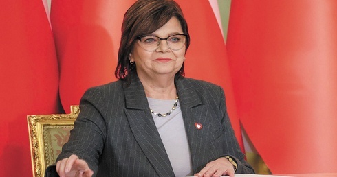 Minister zdrowia Izabela Leszczyna.