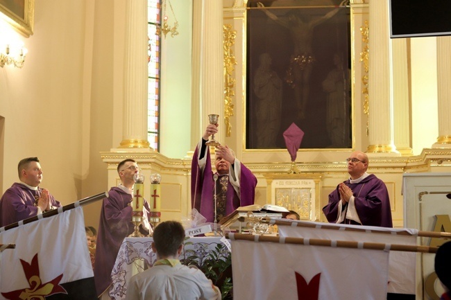 Mszy św. przewodniczył ks. Marek Adamczyk.