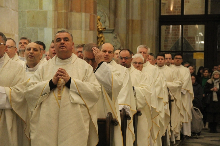 Msza Krzyżma we Wrocławiu 2024