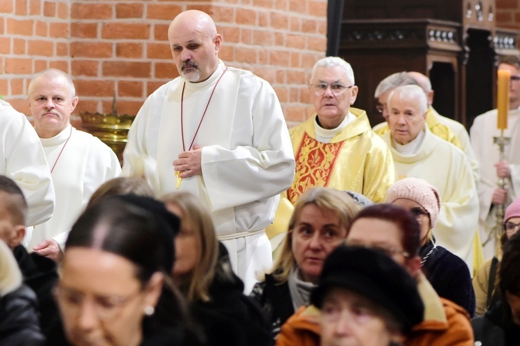 Msza Wieczerzy Pańskiej - konkatedra św. Jakuba w Olsztynie