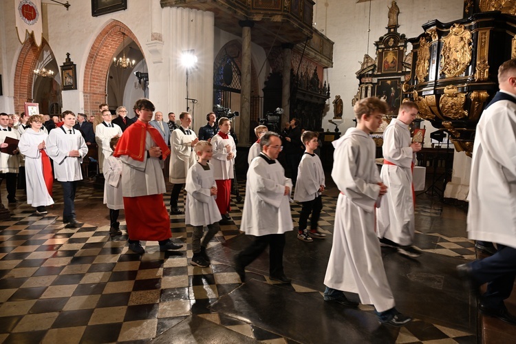 Liturgia Wieczerzy Pańskiej 2024 w oliwskiej archikatedrze